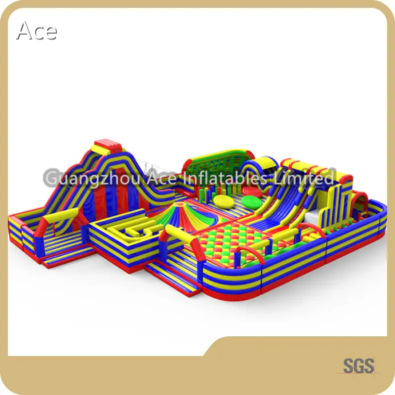 Hot Bounce Theme Park Plato 0.55mm Pvc Tarpaulin Ace Brand 1
