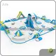 Hot Aqua Tunnel Inflatable Water Park Ace Ace Brand 1