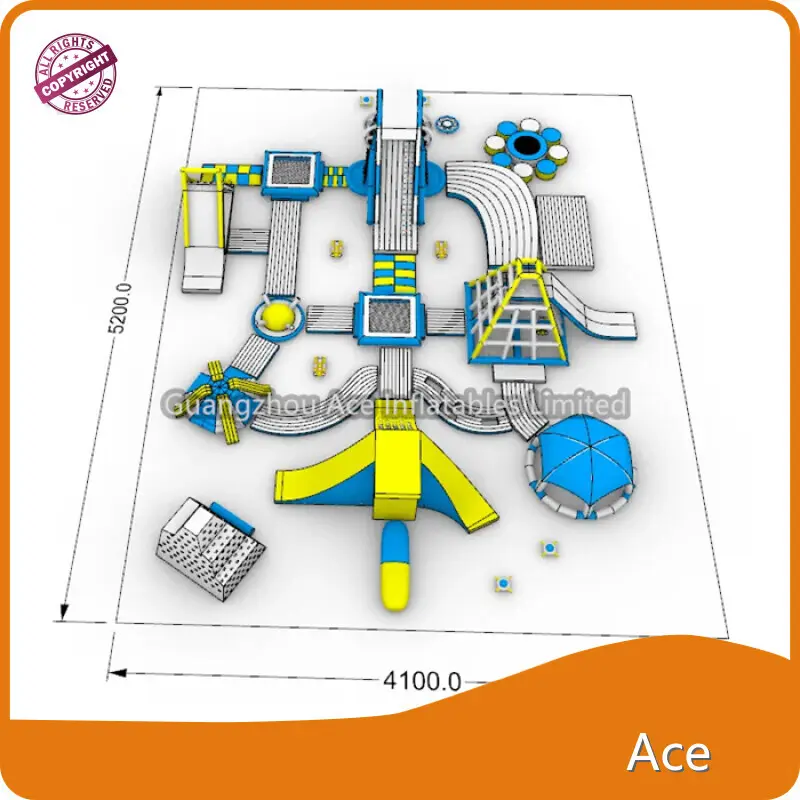 Ace Brand Bouncy Castle Parks Supplier 1
