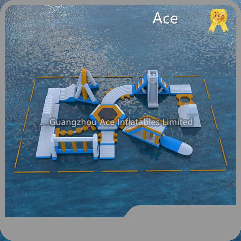 OEM Inflatable Water Park Slide Ace A23-10 1