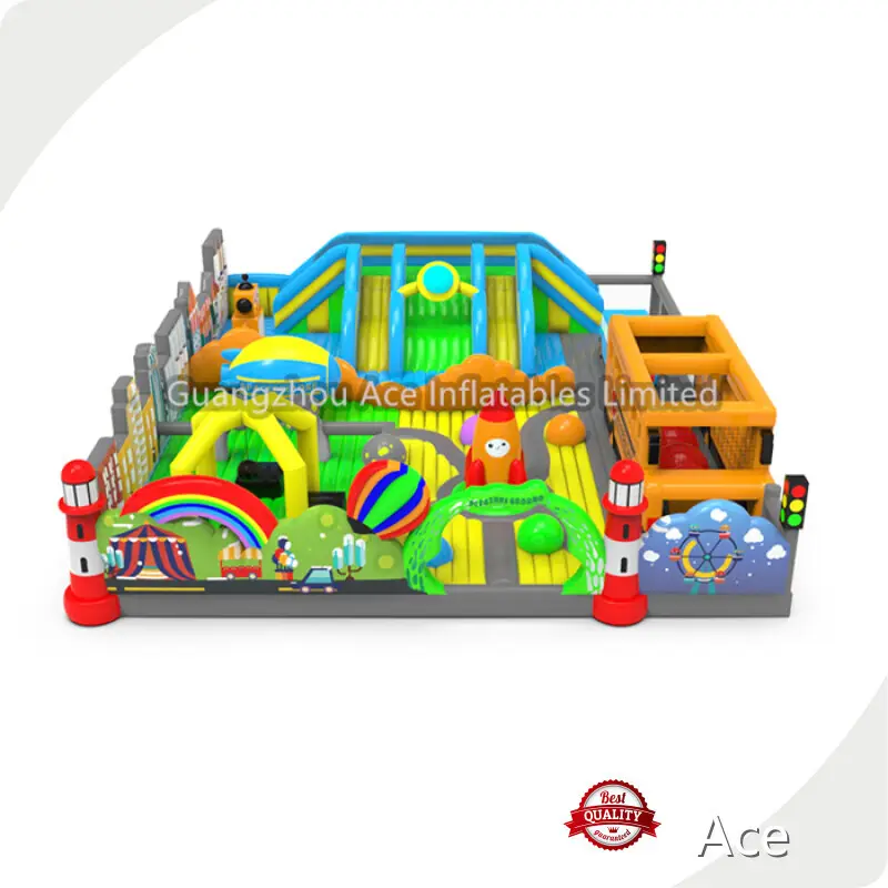 the Big Bounce Park 12.6*15*3M/ 41.3*49.2*9.8FT by Ace 1