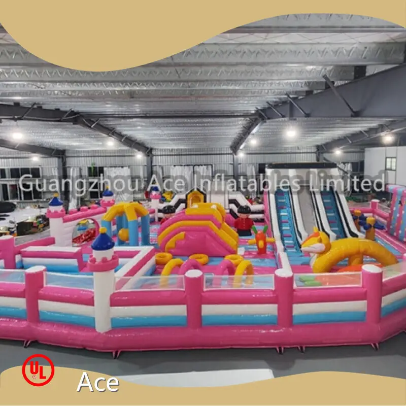 Inflatable Water Theme Park 194 Sqm by Ace 1
