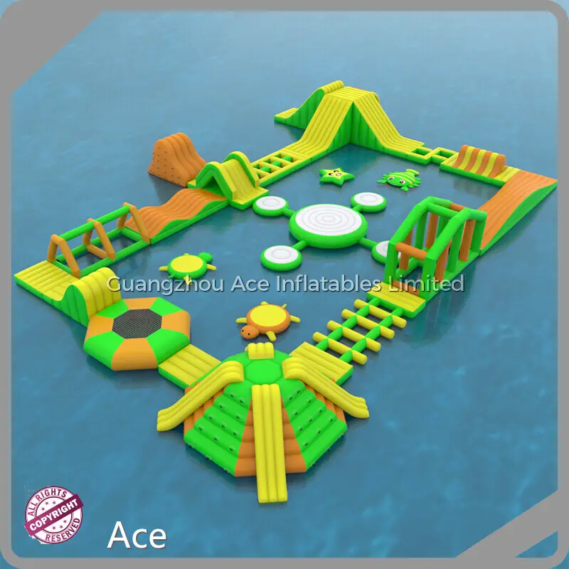 Outdoor Inflatable Water Park 27. 5*20M/90.2*65.6FT - - Ace 1