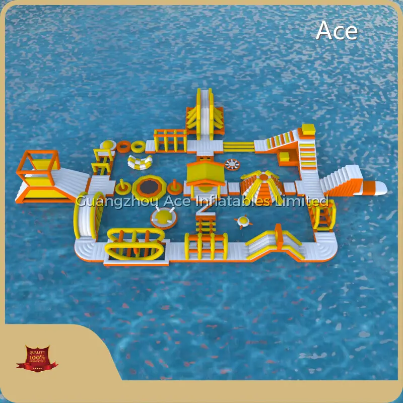 Big Inflatable Water Park - - Ace 1