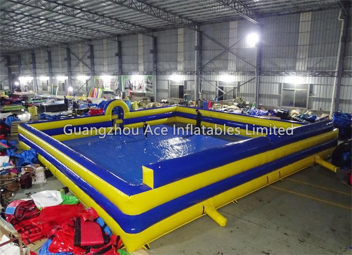 Juego inflable gigante al aire libre comercial del hoyo de la espuma para los niños y los adultos 1