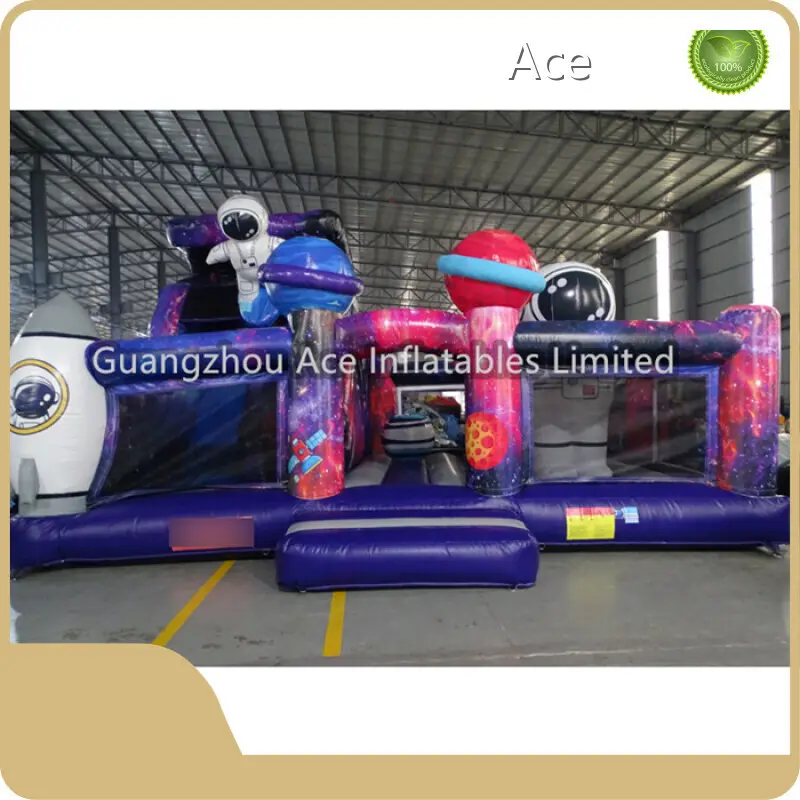 Big Inflatable Games A23-17 Inflatable Playground - - Ace 1