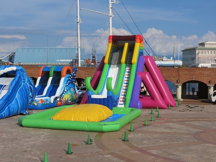 Wet & Dry Slide With Cliff Jump 1