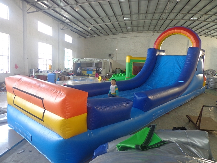 16FT Rainbow Inflatable Water Slide 1
