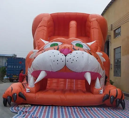 Tiger Inflatable Slide 1