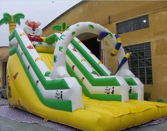 Jungle Inflatable Slide 1