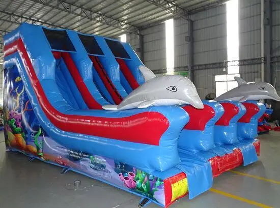 Inflatable Dolphin Slide 1