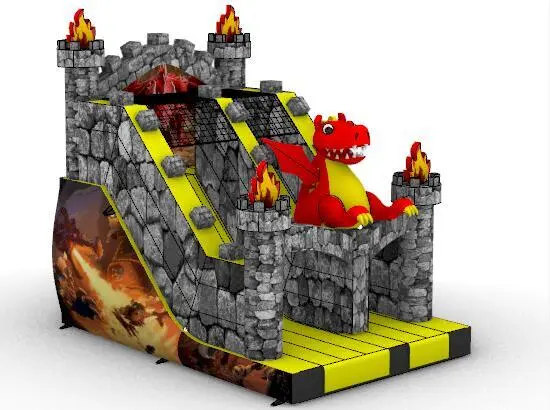 Dinosaur Inflatable Slide 1