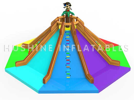 Giant Pirate Inflatable Slide 1