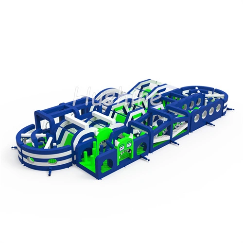 24X12M Inflatable 5K Obstacle Course 1