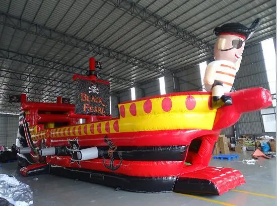 Pirate Ship Obstacle Course 1