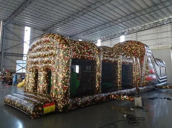 Army Boot Camp Challenge Inflatable Obstacle Course 1