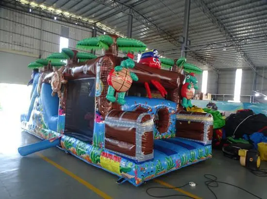 Sea World Bouncy Obstacle Course 1