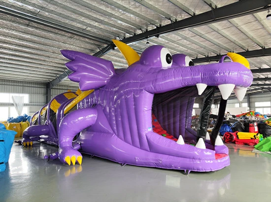 Purple Bounce House Dragon 1