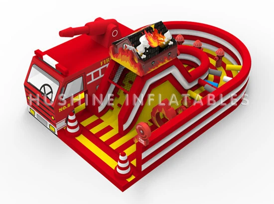 Fire Truck Jump House 1