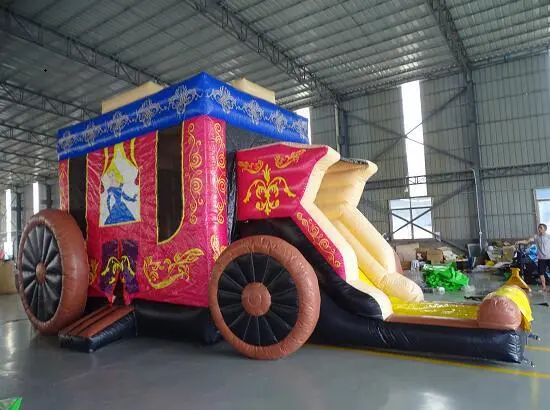 Princess Carriage Bouncy Castle 1