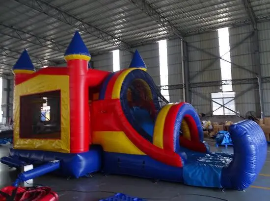 Modular Bounce House Water Slide 1