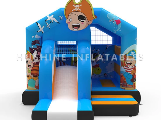 Pirate Bouncy Castle with Slide 1