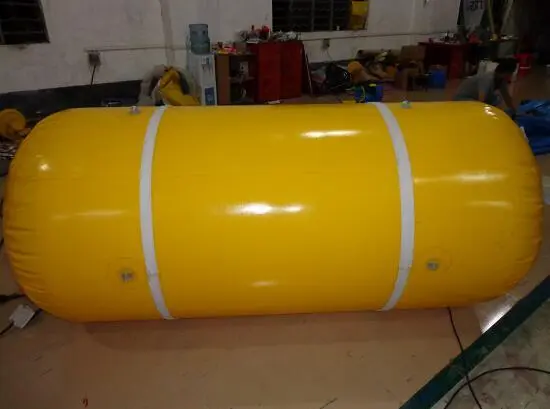 Inflatable Cylinder Buoy with Velcro for Banner 1