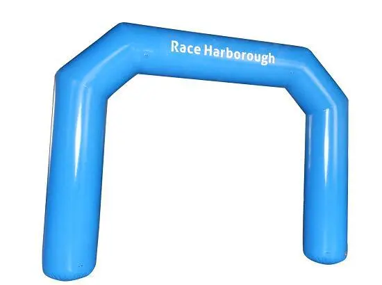 Blue Inflatable Arch for Race 1