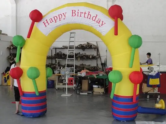 Inflatable Birthday Arch 1
