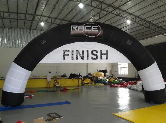 Inflatable Finish Arch for Race 1
