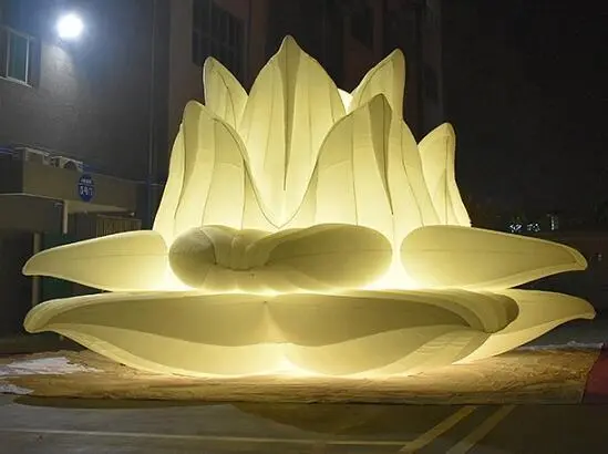 Giant Inflatable Lighting Lotus Flower 1