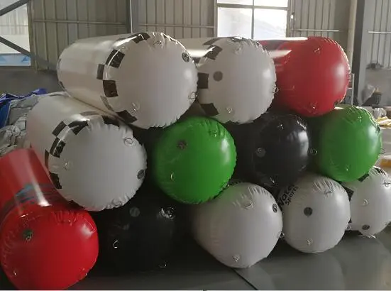 2m Inflatable Cylinder Race Marker Buoys 1