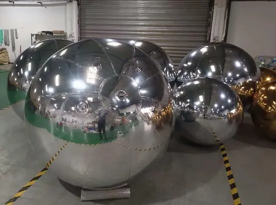 Silver Mirror Ball 1