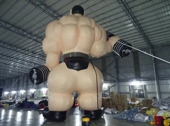 30ft Inflatable Muscle Men 1