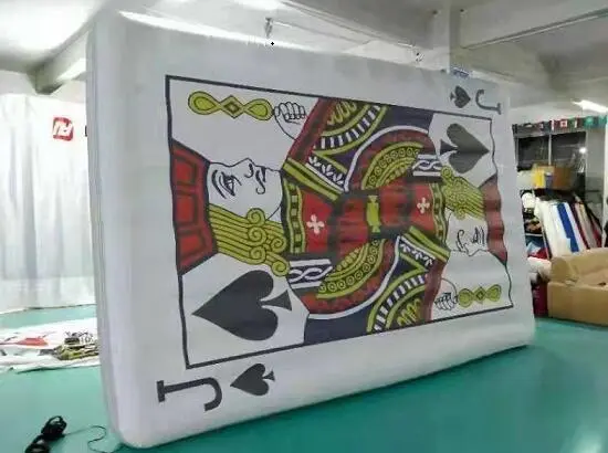 Giant Inflatable Poker Cards 1