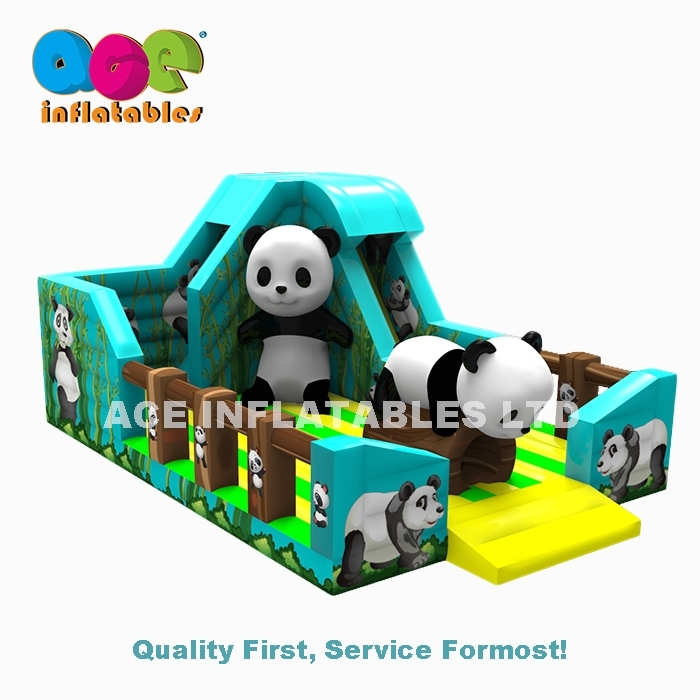 Panda Inflatable Playground 1