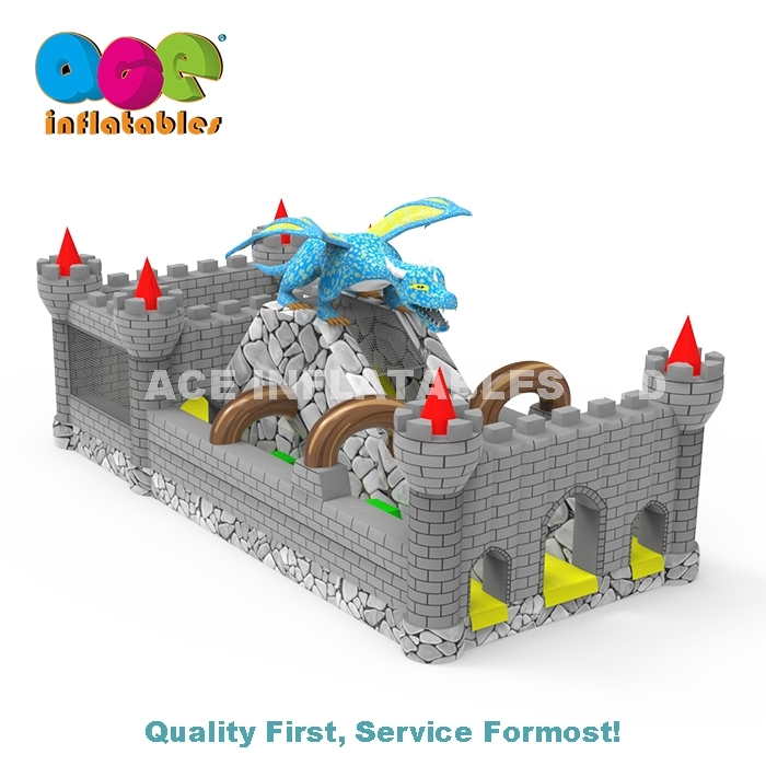 Dragon Castle Inflatable Playground 1