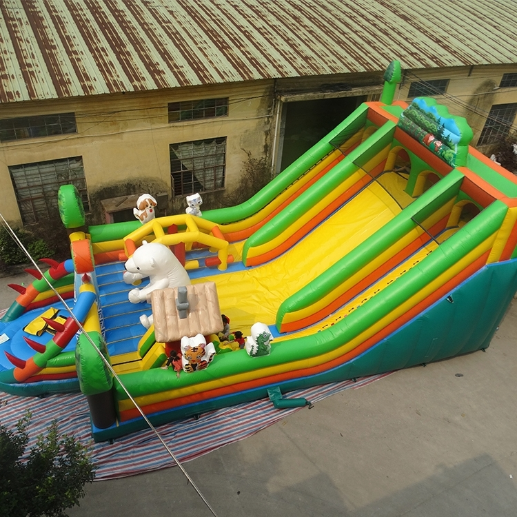 Jungle Inflatable Playground 1