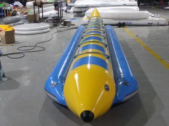 8 Person Towable Banana Row Tube 1