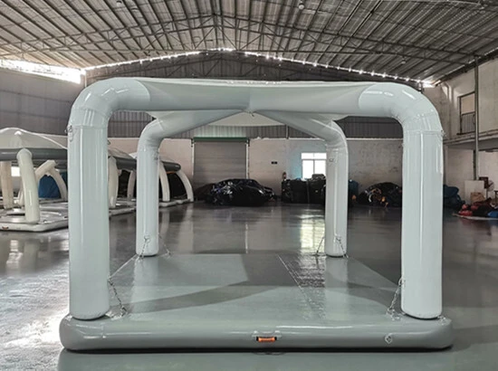 Inflatable Dock Platform with Tent 1