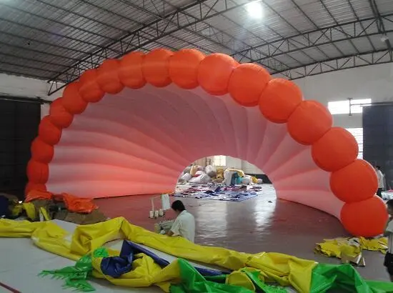 Inflatable Shell Stage Cover Tent 1