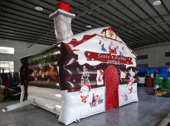 Inflatable Christmas Santa Grotto for Sale 1