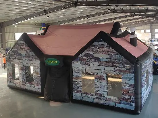 Oxford Cloth Irish Inflatable Pub 1