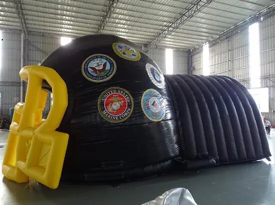 Inflatable Football Helmet Tunnel 1