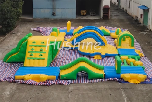 حديقة مائية عائمة صغيرة قابلة للنفخ 1