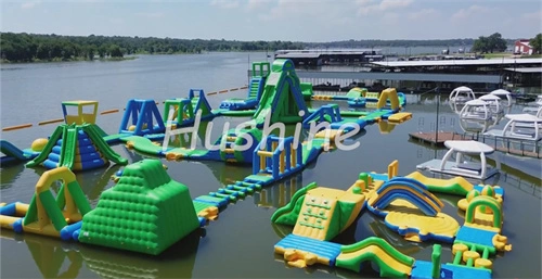 Parque acuático inflable comercial gigante al aire libre 1