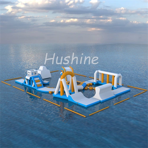 Small Inflatable floating Sea Aqua Water Park 1