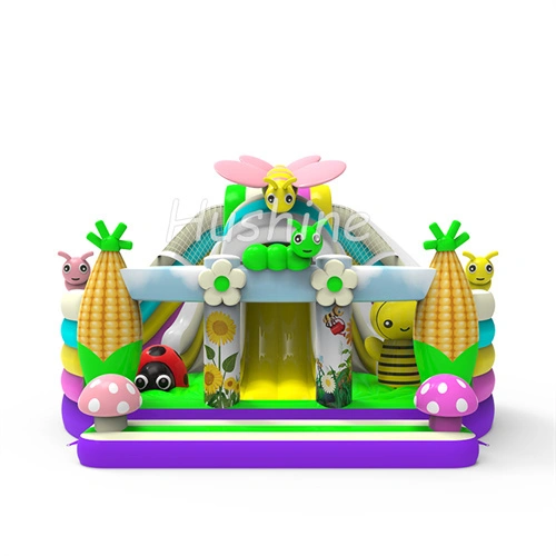 Honeybee Butterfly Inflatable Slide Playground 1