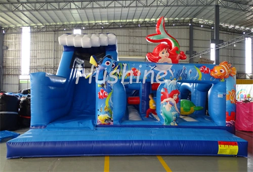 Ocean mermaid Theme Inflatable Playground 1