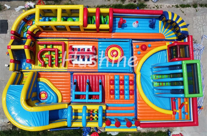 18x19x5m Big Inflatable Park inflatable theme park inflatable trampoline park outdoor indoor inflatable park 1